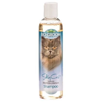 Bio Groom Silky Cat Tearless Protein & Lanolin Shampoo