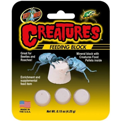 Zoo Med Creatures Feeding Block